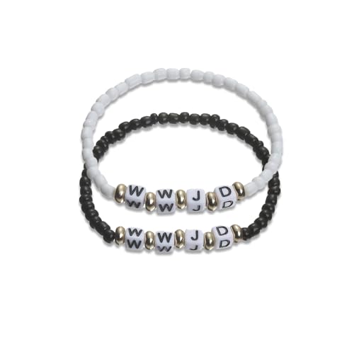 WWJD Bracelet for Men Women What Would Jesus do Bracelets - color: Style 2