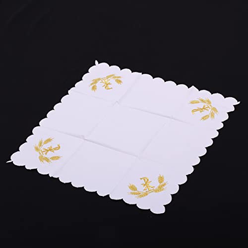 BLESSUME Church Altar Corporal Square Chalice Altar Cloth (L) - color: L