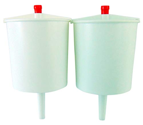 Communion Cup Filler Push Button Dispenser Individual Cups Church Set of 2