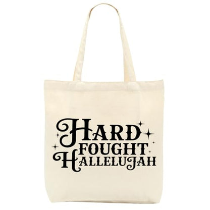 Christian Gifts for Women, Floral Faith Canvas Tote Bag, Faith Gifts for Women Mom Inspirational - color: Christian 769