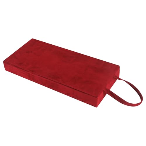 Colingmill Personal Prayer Kneeler Pad 18 3/4 Inch Christian Kneeler Pillow - color: Burgundy