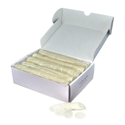 Charistia - White Altar Bread - Communion Wafers/Communion Bread - 1 1/8’’ Patterned Wafers for Celebrations, Not Crumbling, Traditional Taste, No Preservatives, Packaging - 1000 Pcs/Box