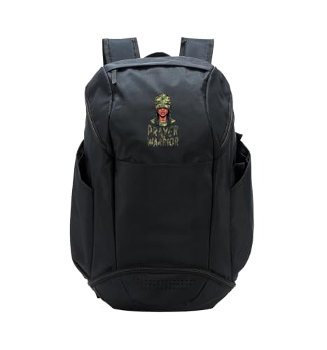 Christian Camo Woman Prayer Warrior Jesus Women Girls Kids Sport Backpack