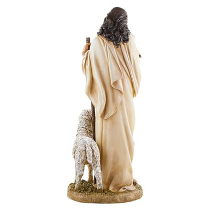 Trinity Church Supply Good Shepherd Statue Christian Religious Tabletop Figurine, 24 Inch Height