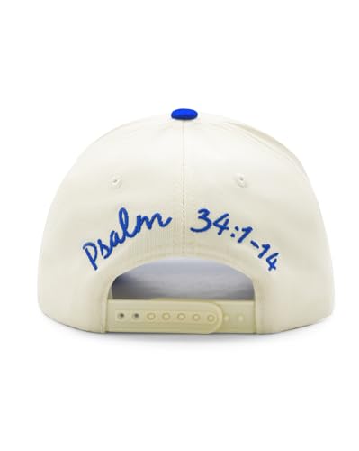 Waldeal Christian Hat - I Sought The Lord and He Heard and He Answered Trucker Hat, Religious Gifts for Men Women - color: Blue