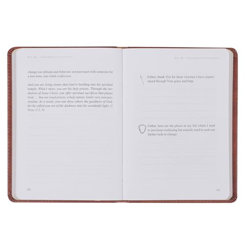 The Sword and Shield: A 40 Day Devotional for Men, Vegan Leather