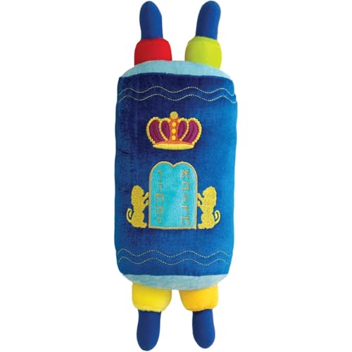 Rite Lite My Soft Torah Plush Toy Shabbat Gifts Educational Judaica Shabbos Hebrew Simchat Jewish Gifts Fun & Educational Party Favors | Ideal for Play, Learning, & Celebrating Jewish Traditions 16"H - size: Large