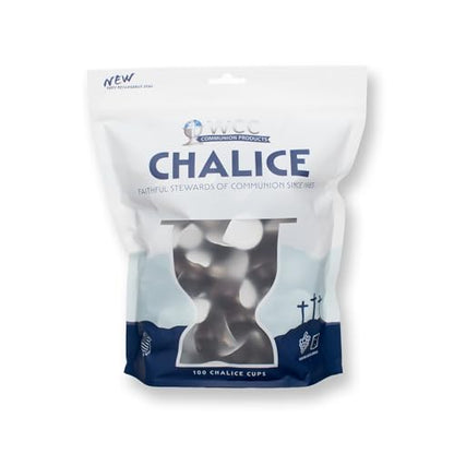 Chalice Bagged Communion Cups & Bread (100) | Concord Juice + Unleavened Bread | Easy-Open Single-Serve for Church - size: 0 Ounce (Pack of 100)