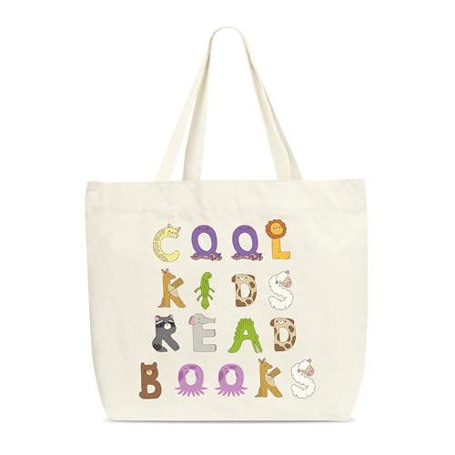 Alphabets Tote Bags - style: Letter Books