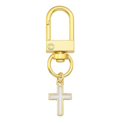 Cross Keychain – Cool Keychains Gifts for Christian, Baptism, Holidays, Keychains for Car Keys - color: Cross7