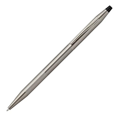 Cross Classic Century Titanium Gray Micro-knurl Ballpoint Pen, Black Ink - color: Titanium Gray Micro-knurl