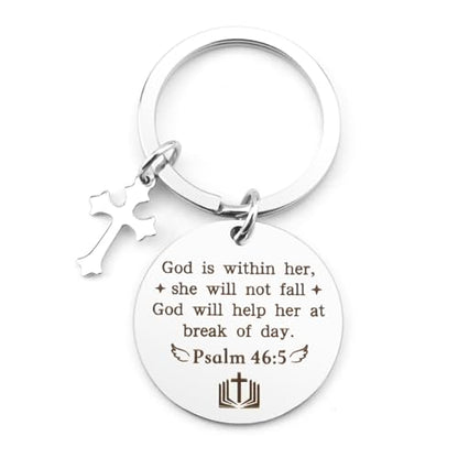 Christian Keychains Cross Keychain Bible Accessories Gifts Christian Gifts Religious Gifts - color: Bible Gifts for Women Men