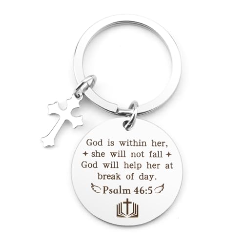 Christian Keychains Cross Keychain Bible Accessories Gifts Christian Gifts Religious Gifts - color: Bible Gifts for Women Men