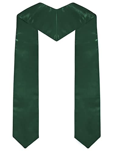 Piecatle Choir Stole with Cross Embroidery for Church, Ideal for Costume,60" - color: Green