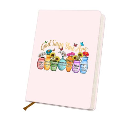Inspirational Christian Journal Notebook for Women, Christian Gifts Journal - color: Multi 1292