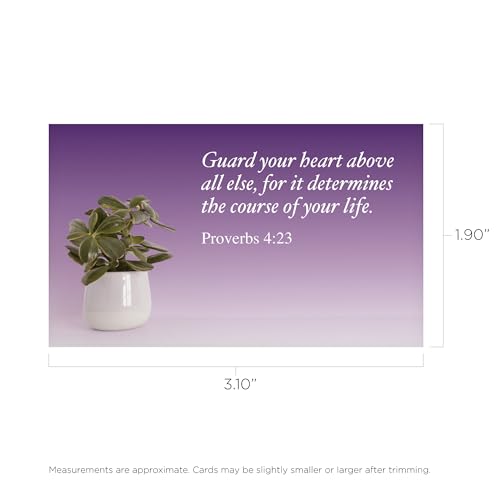 Logos Trading Post Prov 4:23 Pass It On Scripture Cards, Pack of 25 - color: Guard Your Heart