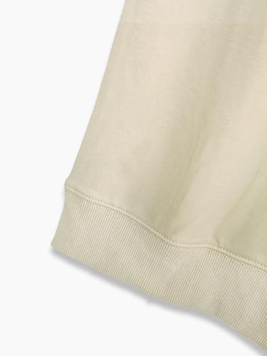 Christian Sweatshirt Women Pray On it Over it Through it Crew Neck Religious Faith Pullover Inspirational Tops - color: Beige, size: X-Large