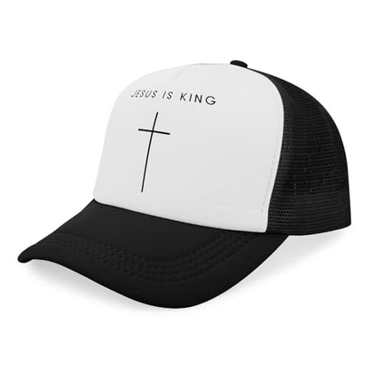 Y'Alls Need Jesus Hats Funny Cap for Grandma - color: Jesus is Kinggallblack5