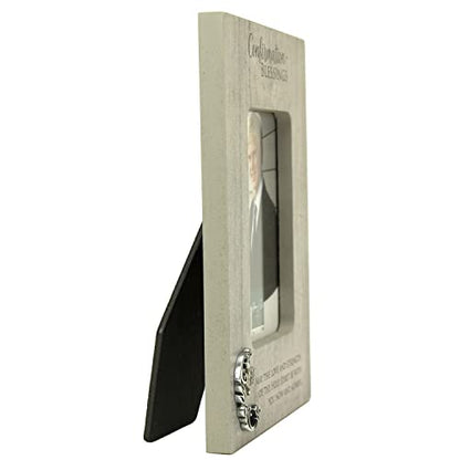 Cathedral Art Abbey & CA Gift Confirmation Frame W/Metal Accents W/Easel Back & Hanger, Multi