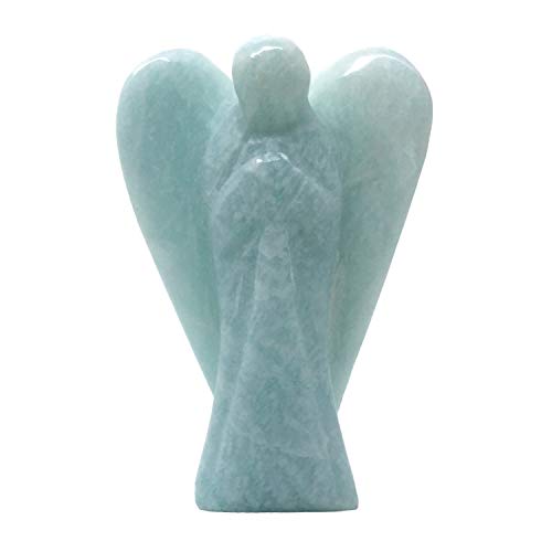 Nelson Creations 2 Inch Amazonite Guardian Angel Figurine - color: Amazonite