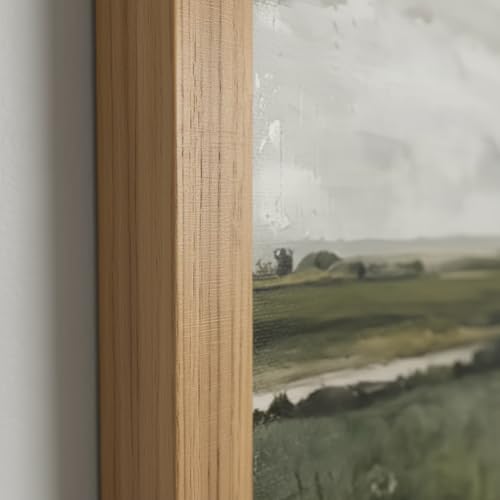 smvexyl Framed Landscape Wall Art, Neutral Nature Canvas Print, 16x24 - color: fengjingshu, size: 24"L x 16"W