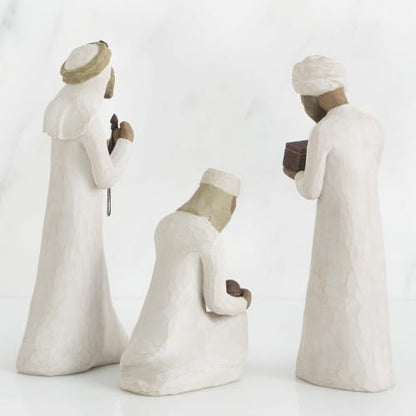 Willow Tree The Three Wisemen, Sculpted Hand-Painted Nativity Figures