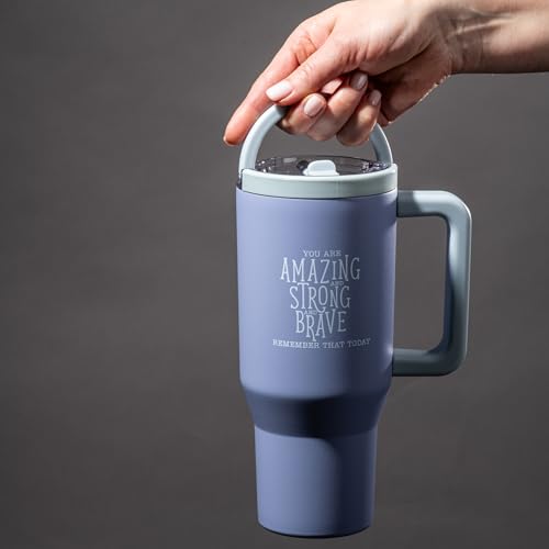 DIVERSEBEE 30 oz Insulated Stainless Steel Tumbler with Lid (Cloud) - color: Cloud, size: 30 Ounces