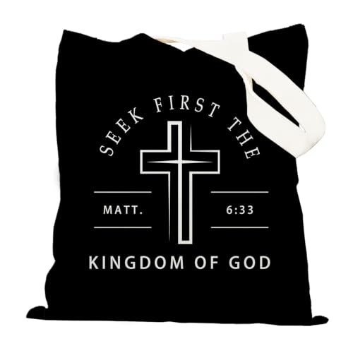 Christian Tote Bag for Women Faith