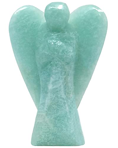 Nelson Creations 2 Inch Amazonite Guardian Angel Figurine - color: Amazonite