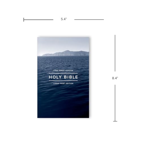 KJV Outreach Bible, Large Print Edition, Black Letter, Presentation Page, Gospel Presentation, Easy-to-Read Bible MCM Type
