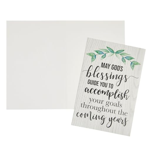 Faithful Finds Greeting Cards - 4 x 6 In Blank Inside, 48-Pack with Envelopes - Prayer Cards for Christian Stationery Set, Encouragement & Thank You