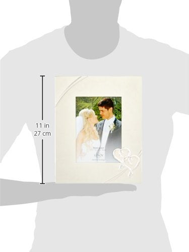 Lenox 812616A True Love 5x7 Picture Frame, Metallic - style: Picture Frame (5x7)