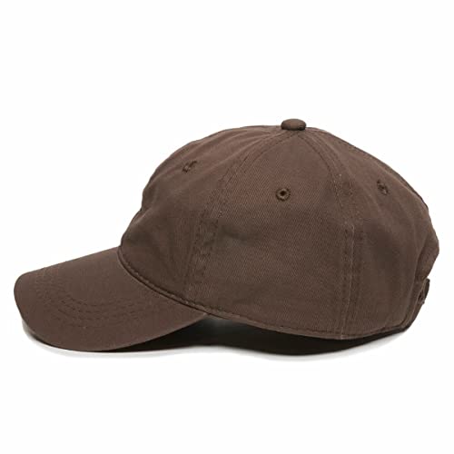 DSGN By DNA Say Mashallah Embroidered Hat Islamic Muslim Faith Inspired Cotton Baseball Cap Adjustable Dad Hat for Men&Women - color: Brown