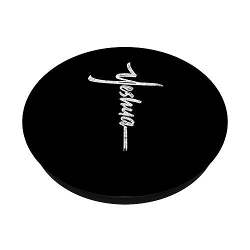 Yeshua Cross Hebrew Name of Jesus Christian Worship PopSockets Swappable PopGrip