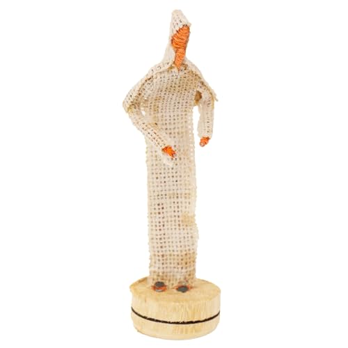Global Crafts Nativity Parent - Banana Fiber Nativity Set - Handmade African Nativity Scene, Kenya
