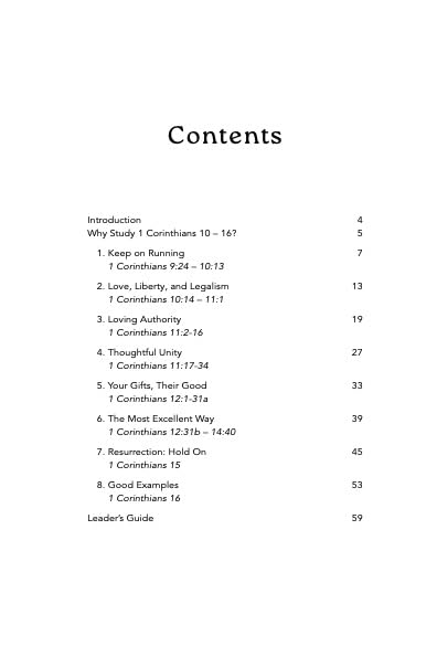 1 Corinthians 10 - 16: Loving Church: 8-Session Bible Study (Easy-to-use Bible-study workbook with discussion questions and Leader’s Guide included, great for small groups) (Good Book Guides)
