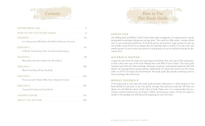 Making Peace with What I Can't Control Bible Study Guide plus Streaming Video: Find Relief from the Exhaustion of Overthinking, Trying to Fix Others, and Wanting to Figure It All Out