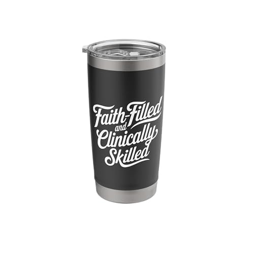 Christian Counselor Therapist Mental Awareness Faith Based Stainless Steel Insulated Tumbler