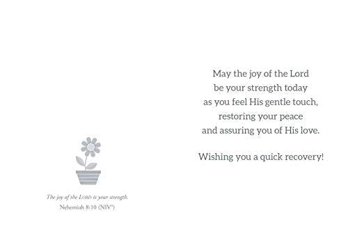 Lift Your Spirits - NIV Scripture Greeting Cards - Get Well - (Box of 12)