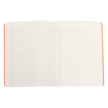 Pearhead Color Block Composition Notebook — College-Ruled, 160 Pages, 7.5" x 9.75", Smooth 80 GSM Paper, Retro Checkerboard Pattern Journal for School, Office & Everyday Writing - color: Colorblock Composition Notebook