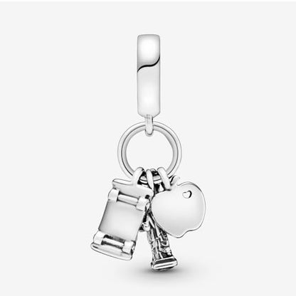 Sport Religious Charm 925 Sterling Silver Pendant,Jewelry Beads Gifts for Women Bracelet&Necklace - color: Statue of Liberty