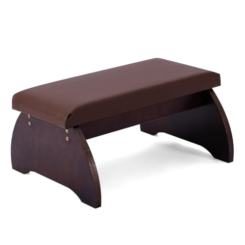 Dunzy Prayer Kneeler Bench, Wooden Kneelers for Praying