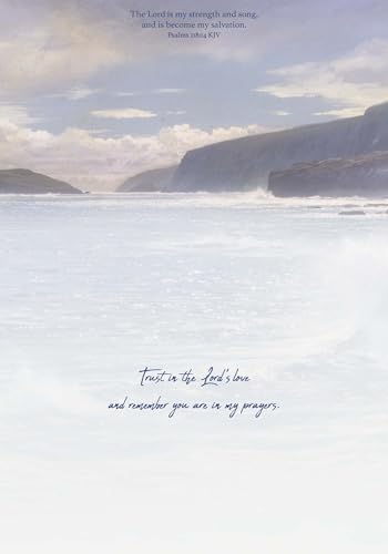 Puffin Islands Coastline KJV Prayer Card, 1 Count - color: Puffin Islands Coastline