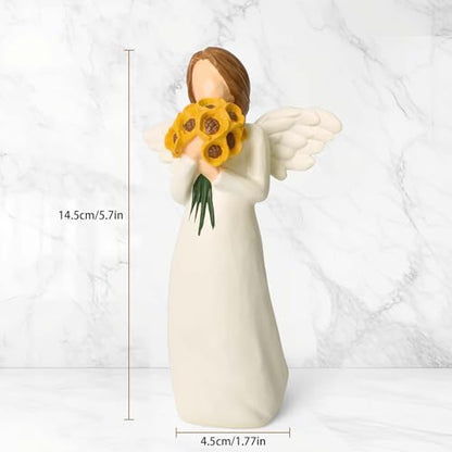 Sunflower Gifts for Women, Get Well Gifts, Sunflowers Guardian Angel - color: Sunflower