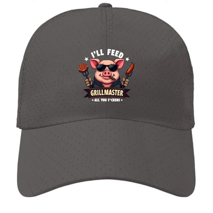 Jesus Cross Top Level Apparel Religious Cross Logo Embroidered Low Soft Crown Unisex Baseball Dad Hat Hat - color: 2-i'll Feed All You Fuckers Barbecue Cookout Chef Funny Cooking Chef Apron With Pockets Bbq Kitchen Work Aprons Birthday Dad Creative Gifts