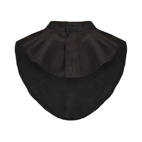 2pcs in Pack Unisex Clergy Black Tab Collar Clerical Bib Collar with Insert White Tab