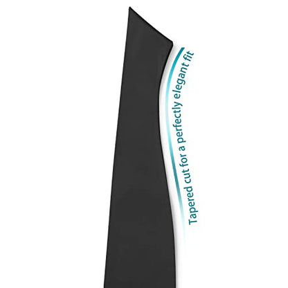 Premium Choir Traditional Stole - Solid Color - Satin - Unisex - color: Black