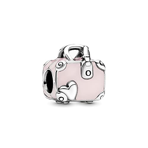 Sport Religious Charm 925 Sterling Silver Pendant,Jewelry Beads Gifts for Women Bracelet&Necklace - color: Pink Travel Bag