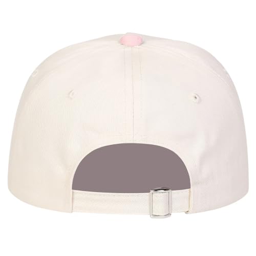 Trendy Embroidered Baseball Cap for Men & Women, Adjustable Snapback Hat for Casual Wear - color: God is Good3| Pink