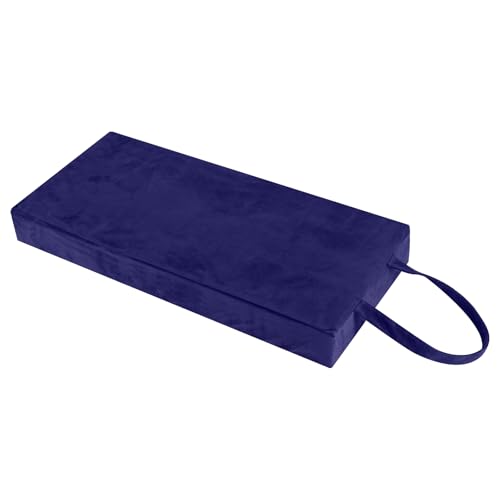 Colingmill Personal Prayer Kneeler Pad 18 3/4 Inch Christian Kneeler Pillow - color: Navy Blue